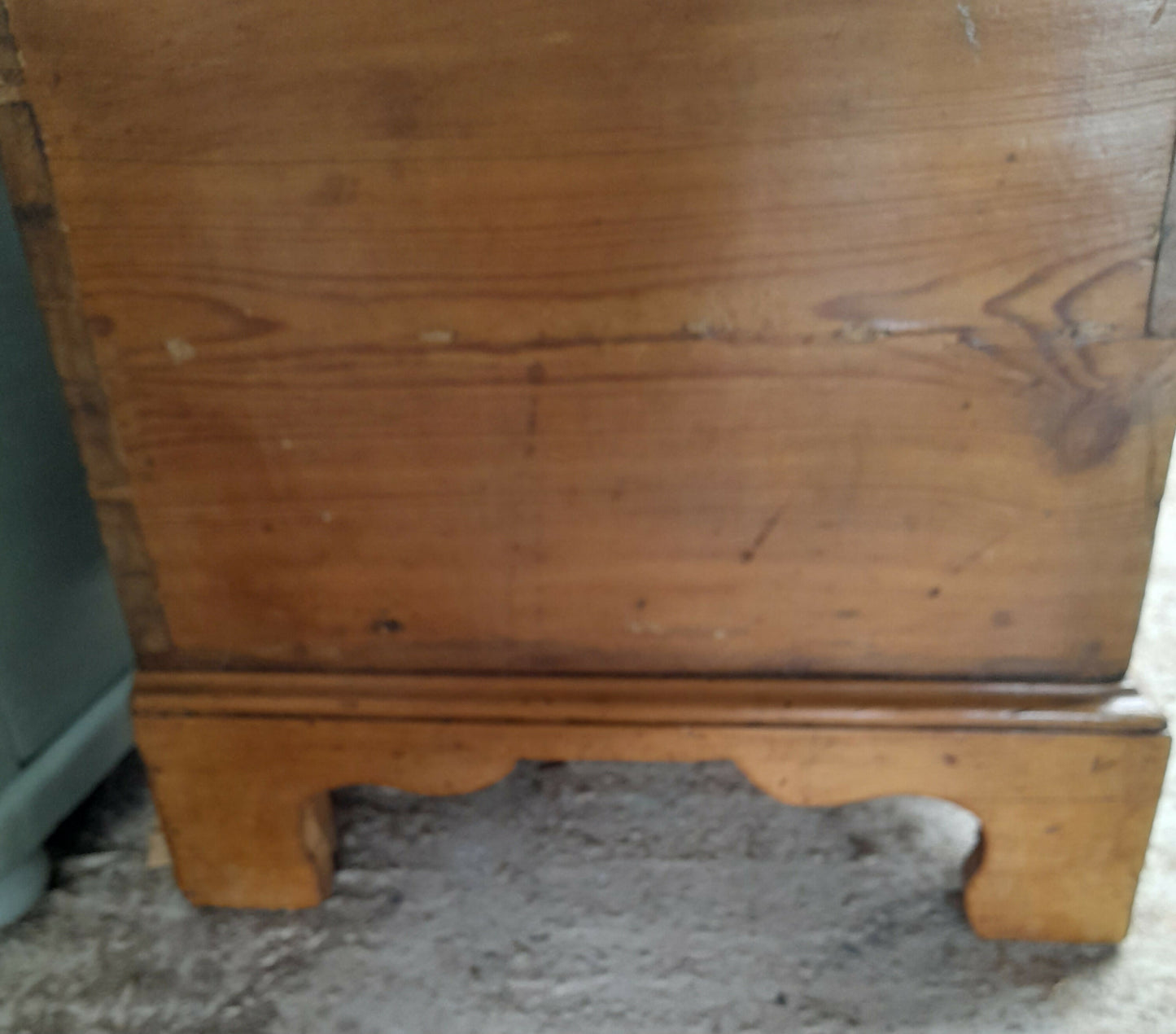 Antique Pine Mule Chest
