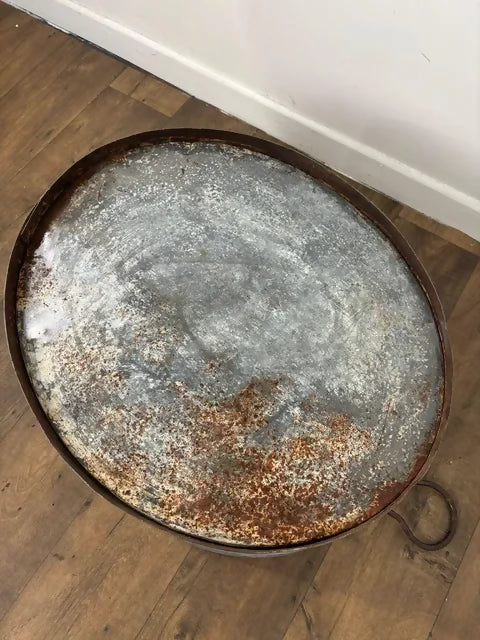 Large Rustic Metal Planter / Trough