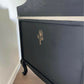 Stunning Upcycled Black Hand Painted Cabinet with Drawer