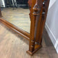 Victorian Mahogany Carved Mirror
