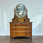 Edwardian Oak Dressing Table0