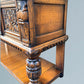 Antique Elizabethan Style Carved Oak Sideboard