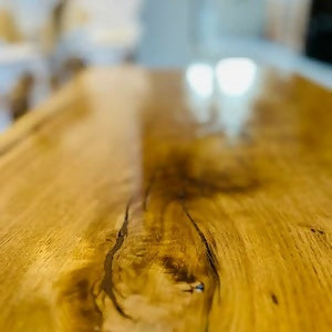 Solid Heavy One Plank Coffee Side End Table