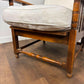 Vintage Oak Reclining Armchair