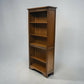 Old Charm Open Bookcase 4 Shelves Light Oak Finish Carvings FREE UK Delivery*