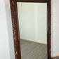 Antique French Oak Wall Mirror with Carved Frame Wall Decor 197cm LOT 4352