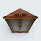 Old Charm Hanging Corner Display Cabinet Leaded Glass Tudor Brown FREE Delivery*