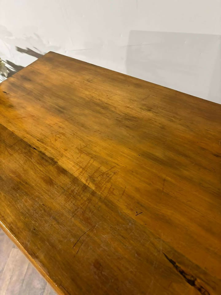 Vintage 1950's Walnut Two Door Wardrobe