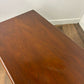 Reproduction Mahogany Storage Table with Lift-Up Top