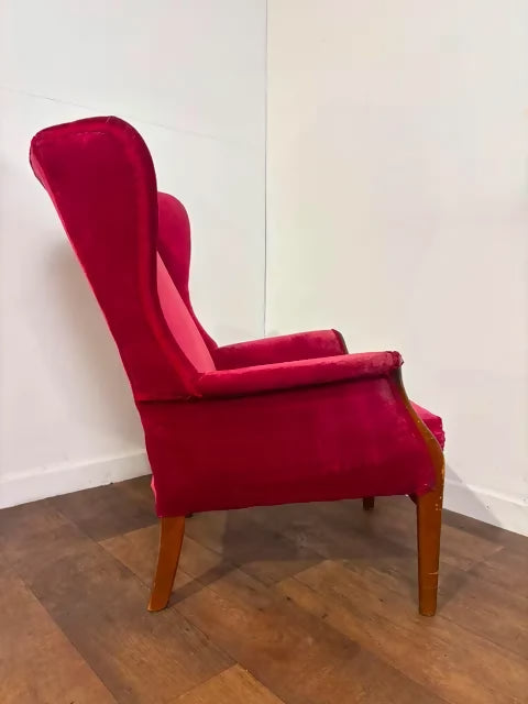 Vintage Parker Knoll Wing Back Chair (For Restoration)