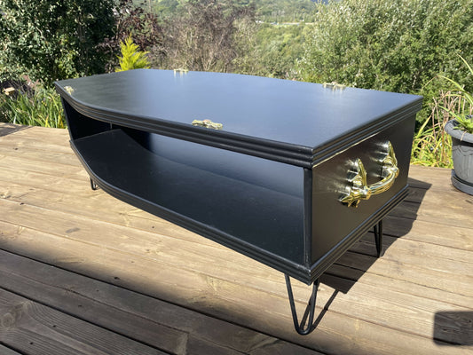 Beautiful Bespoke Coffin Style Coffee Table