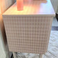 Pink Nursery Chest of Drawers – Bunny Ballerina Dresser, Upcycled MCM Kids Storage, Whimsical Baby Girl Bedroom Furniture