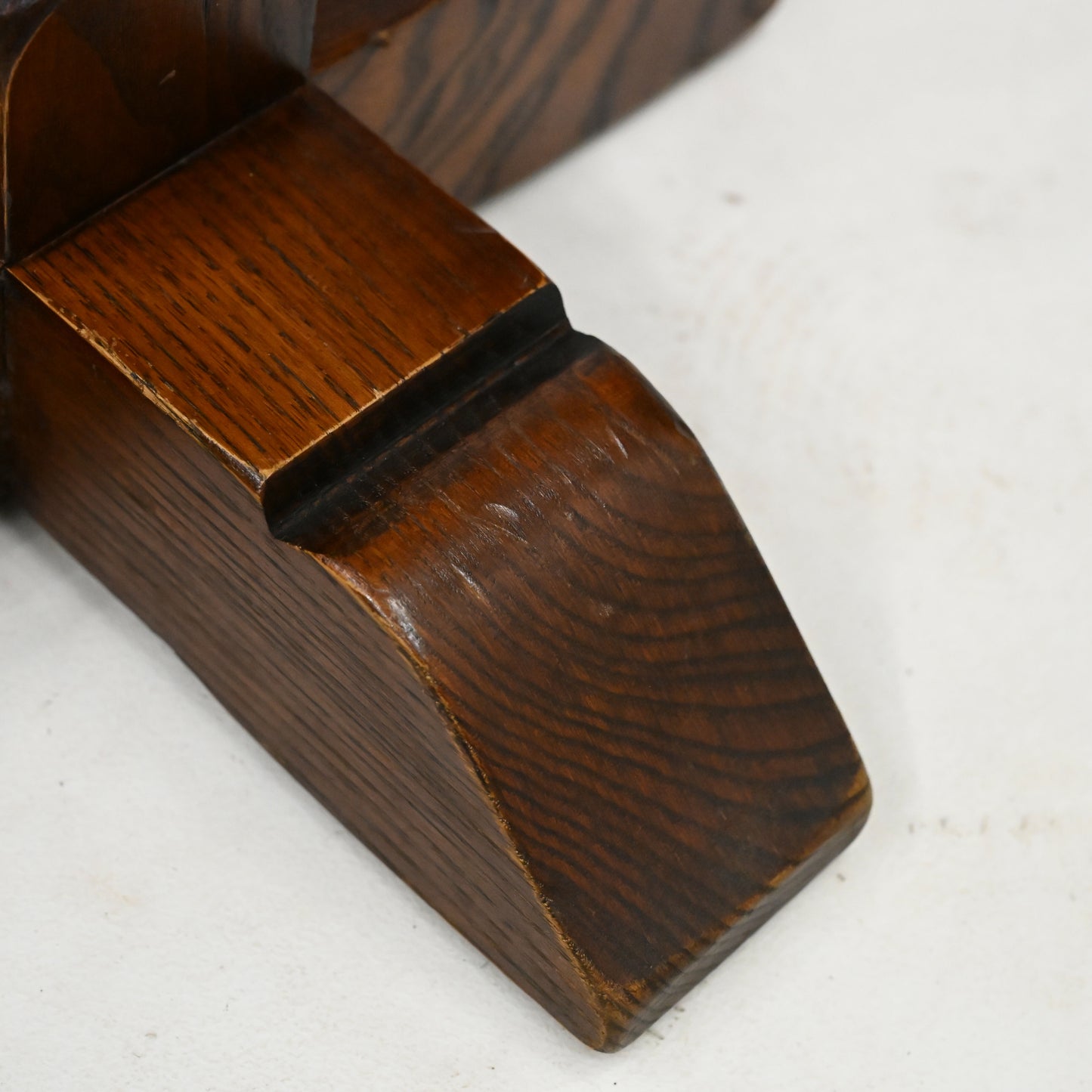 Old Charm Wine/Side Table Pedestal Tudor Brown Model 2217 FREE Delivery. SBR10692/1007E