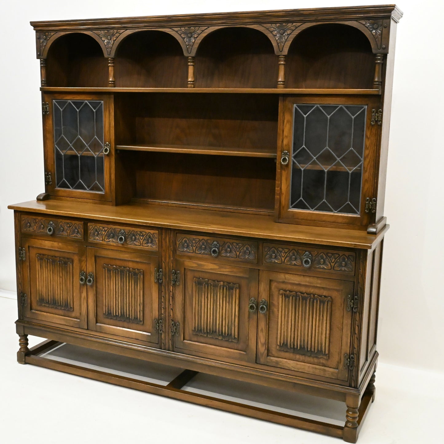 Old Charm Sovereign Dresser Sideboard Base Light Oak Finish FREE UK Delivery*. SBR10024/3101E