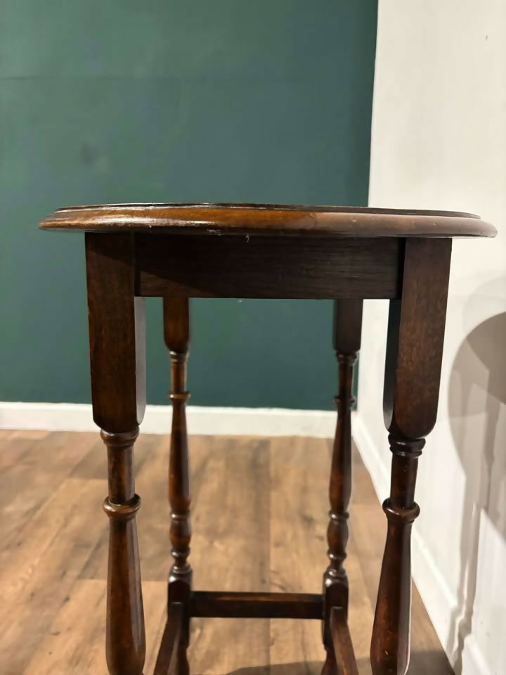 Vintage Oak Window Table5