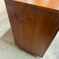 Mid Century Teak Sideboard Double Cupboard 4 Drawers On Castors Possibly Jentiqu
