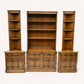 Ercol Mural Wall Unit Bookcase Display Cupboards Golden Dawn FREE UK Delivery*. SBR10358/2204E
