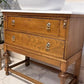 W79.3mm Oak Vintage Bathroom Vanity Unit With Sink