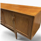 Mid century Teak G Plan longboy sideboard designed by V.B. Wilkins.