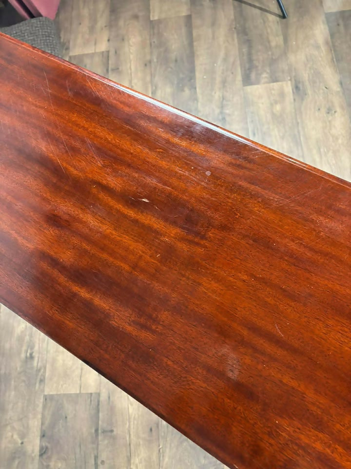 Reproduction Mahogany Console Table