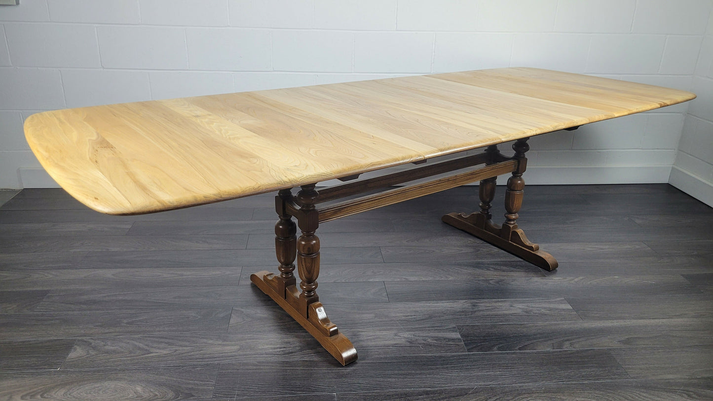 Ercol Grand Refectory Dining Table, 1990s