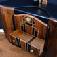 Beautility Drinks Cabinet, "Broadway", Art Deco Style, Burr Walnut.