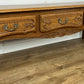 Cabinet Vintage French Louis Style TV Stand Cabinet Carved Sideboard LOT 6342