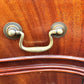 A Figured Mahogany Serpentine Chest of Drawers / Bedside Chest