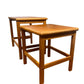Mid century Danish nest of tables - side tables