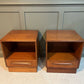 Pair G Plan Teak Bedside Chests Fresco Range 1970’s. Delivery Available.