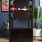 Italian Renaissance Revival Hall Oak Carved Antique Chair Carved Wainscot Throne Ecclesiastical