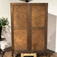 Vintage Burr Walnut Double Wardrobe