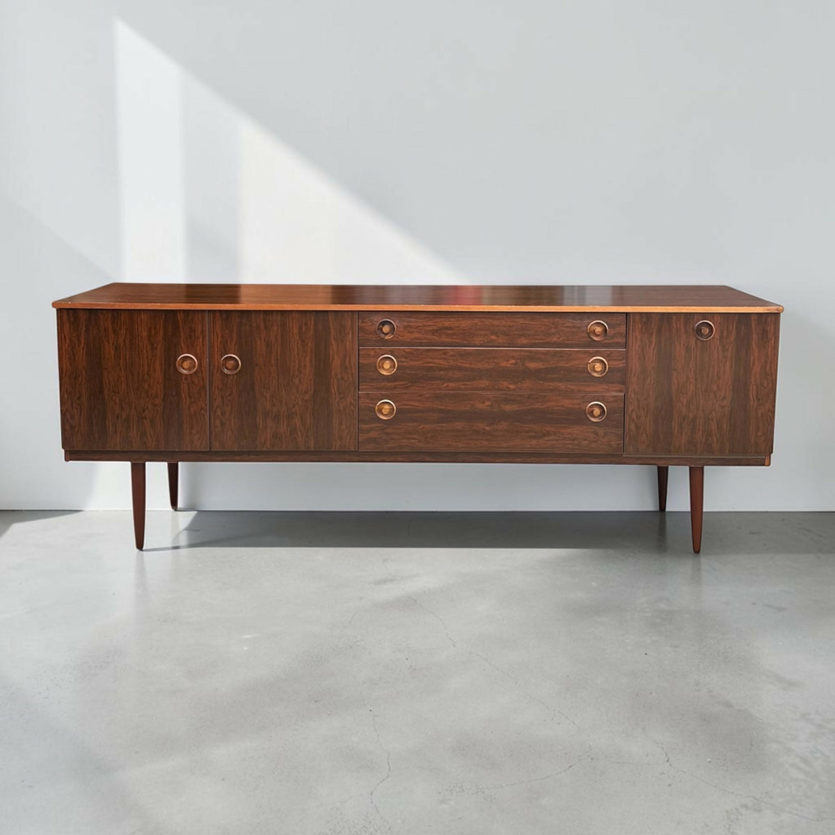 Mid Century Greaves & Thomas Rosewood Sideboard