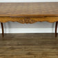Dining Table Vintage French Louis XVI Carved Oak Extendable Table LOT 6356