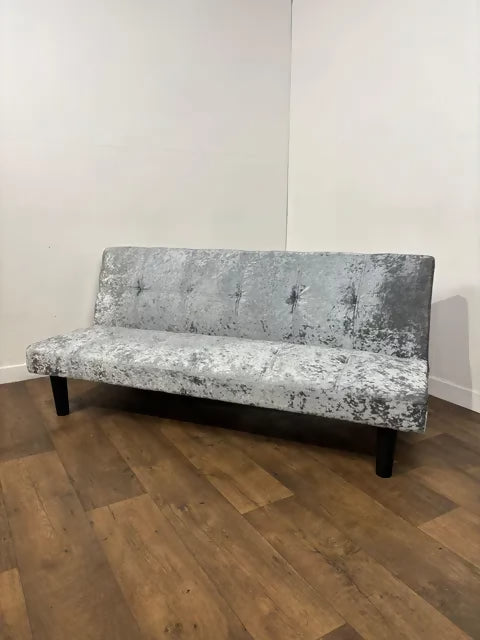 Plush Velvet Folding Sofa Bed