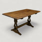 Vintage Oak Country Kitchen Table Refectory Style Refinished FREE UK Delivery. SBR10934/1209E