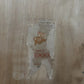 Vintage Lebus Chest of Drawers Deep 2 Drawer Mid Century Brass Infinity Handles