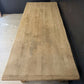 Large and Deep Oak Farmhouse Dining Table