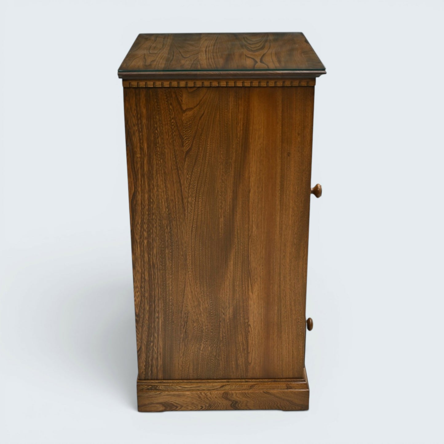 Ercol Hi Fi Cabinet Vinyl Record Player LP Storage Golden Dawn FREE UK Delivery