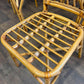 Vintage Cane & Glass Conservatory Dining Suite