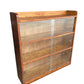 Mid century light Oak bookcase / cabinet