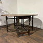 Vintage Oak Gateleg Dining Table On Barley Twist Supports