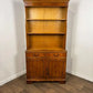 Reproduction Yew Wood Bookcase
