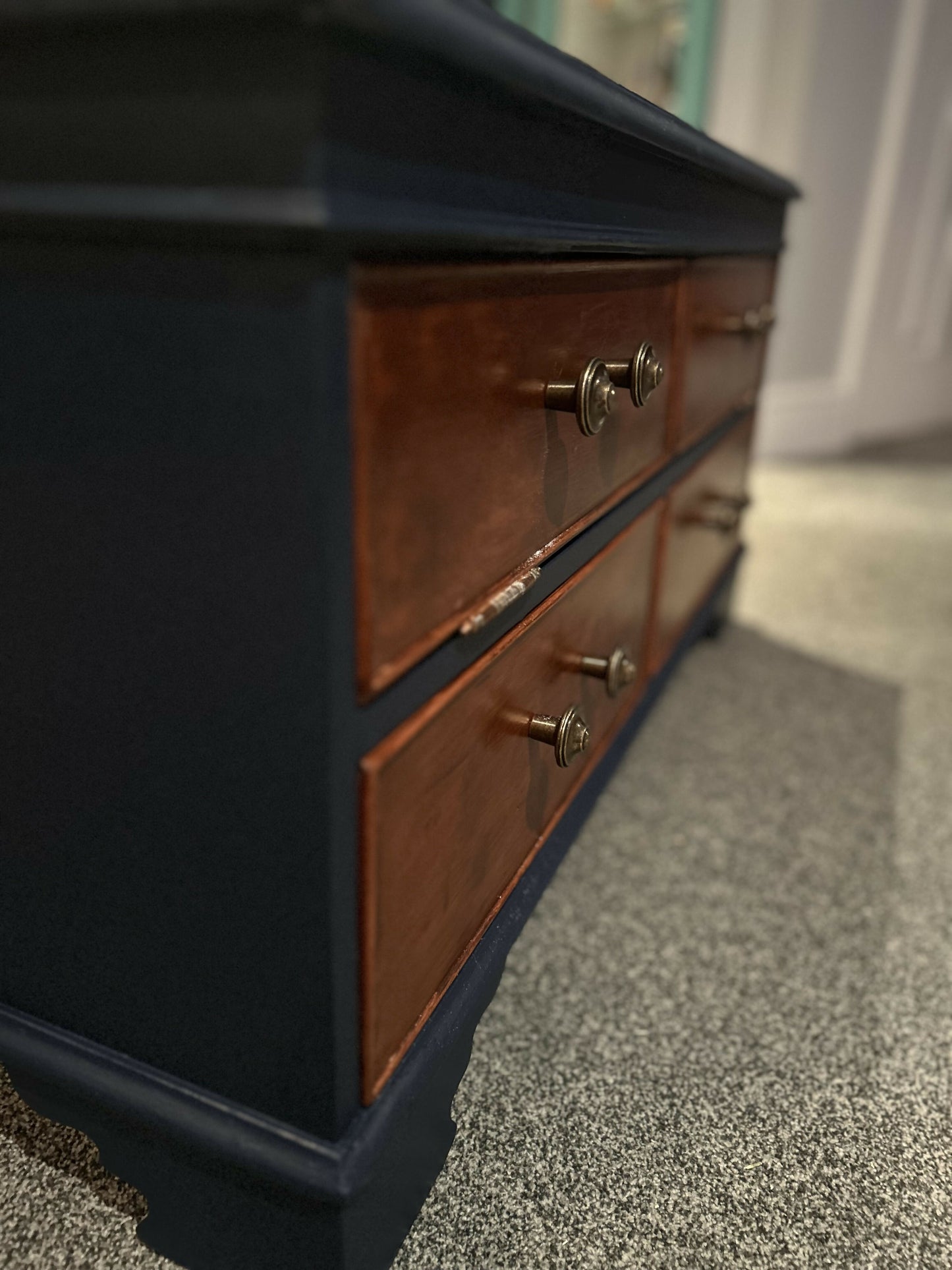 Vintage Solid Wood TV Cabinet/Unit