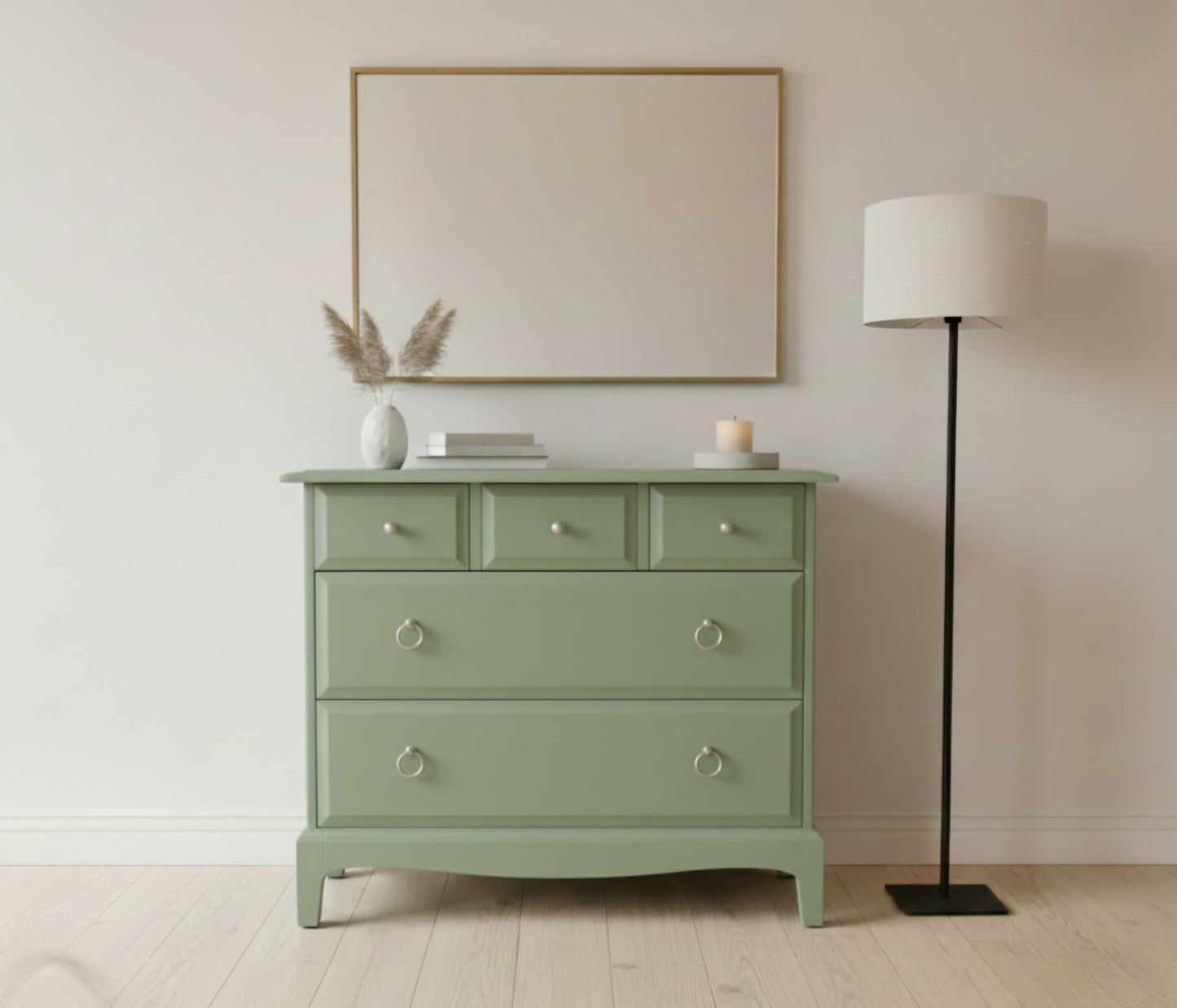 Stag Minstrel Chest of Drawers, 3 over 2, Custom Order
