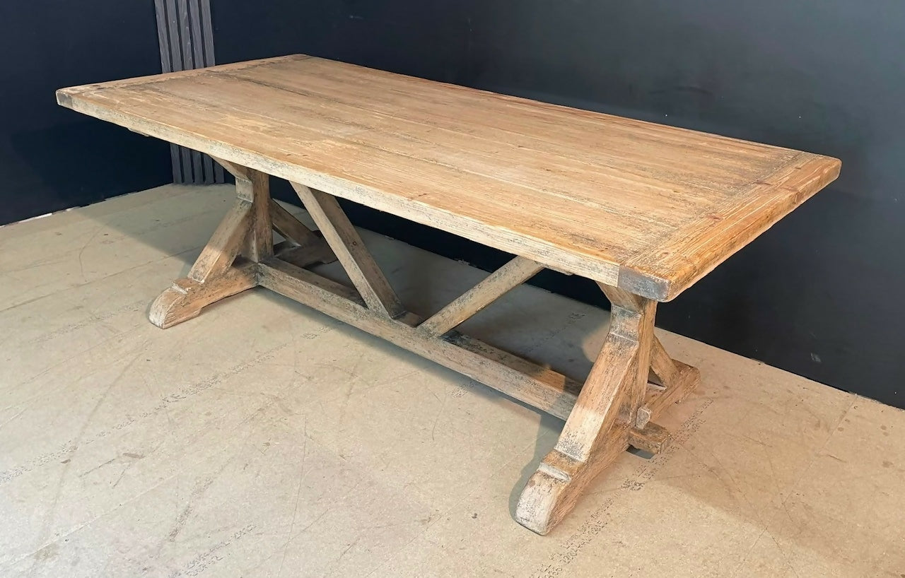Deep Pine Farmhouse Dining Table