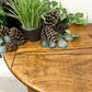 HALFMOON SOLID WOOD CONSOLE TABLE