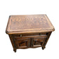 Vintage Oak French Provincial style bedsides cupboards by Century furniture