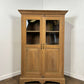 Vintage Indian Reclaimed Solid Wood Glazed Cupboard