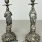 Pair of Candle Holders Vintage French Style Figural Design Candlesticks LOT 6471
